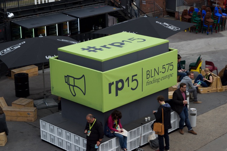 Dieses Jahr ist die #rp15 grün-schwarz